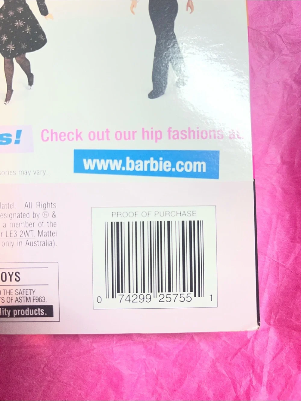 Barbie sparkling holographic